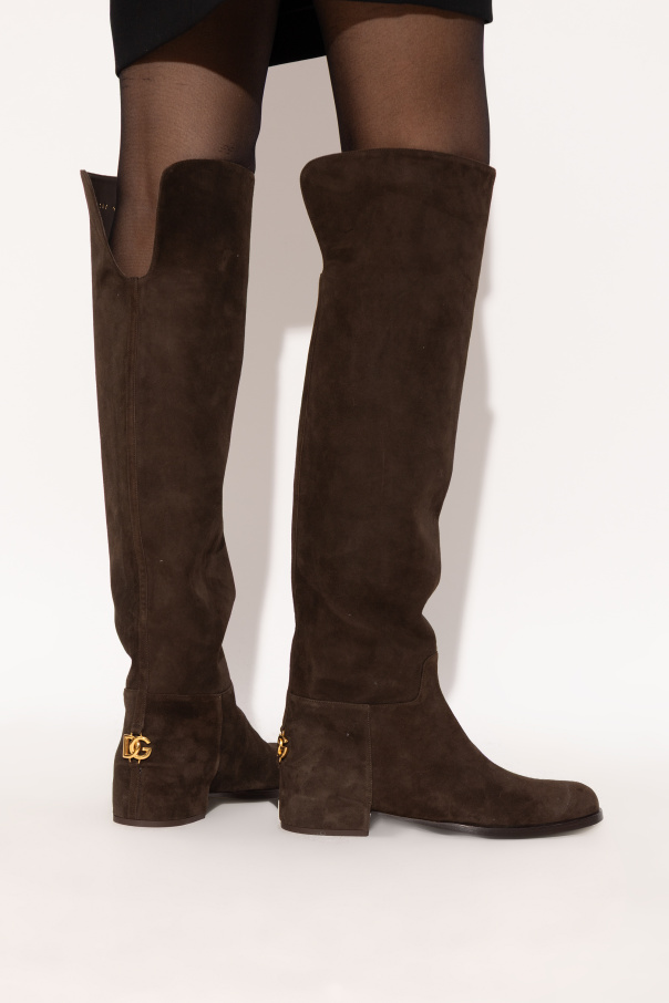Dolce & Gabbana Botas altas de ante