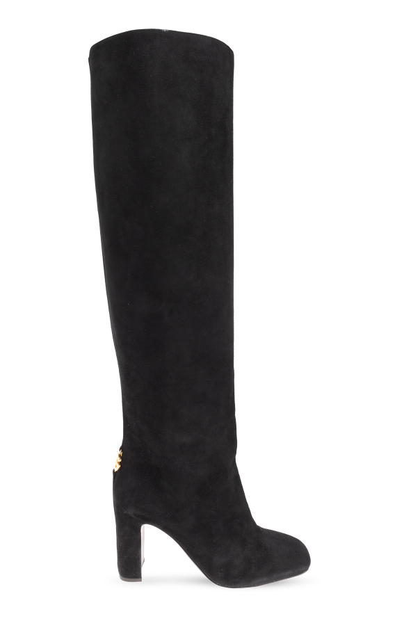 Suede heeled boots, zdjęcie 1 Suede heeled boots od Dolce & Gabbana