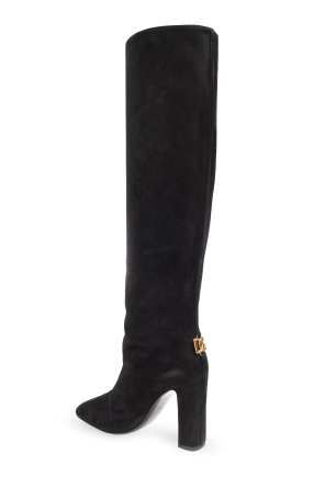 Dolce & Gabbana Suede heeled boots
