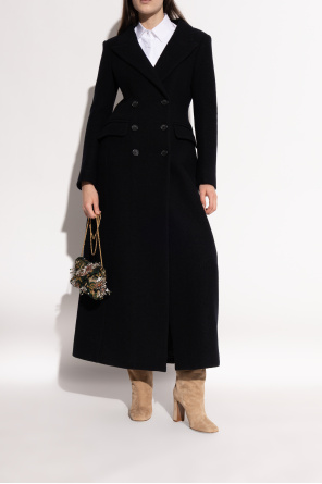 Dolce & Gabbana Zamszowe kozaki na obcasie