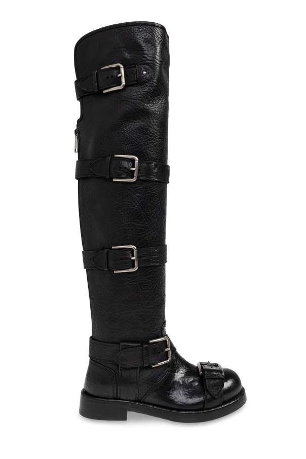 Leather boots od Dolce & Gabbana