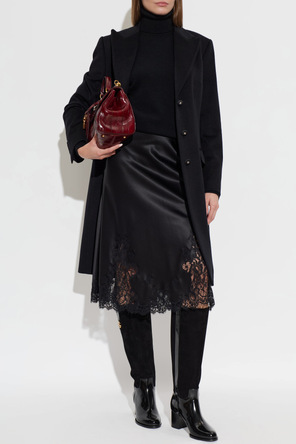 Dolce & Gabbana Botas altas de ante con tacón