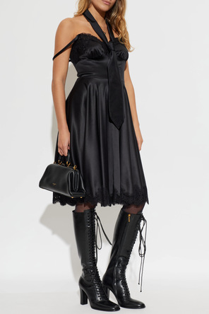 Dolce & Gabbana Leather heeled knee boots