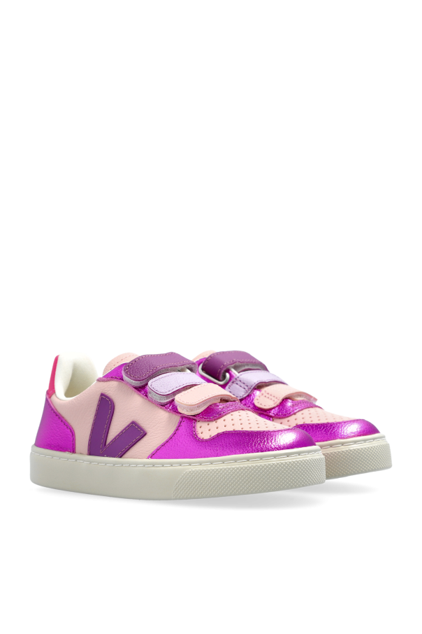 Veja Kids Sneakers SMALL V-10 CHROMEFREE LEATHER