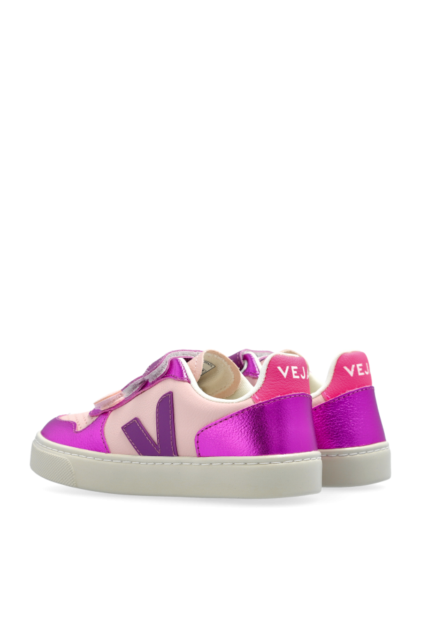 Veja Kids Sneakers SMALL V-10 CHROMEFREE LEATHER