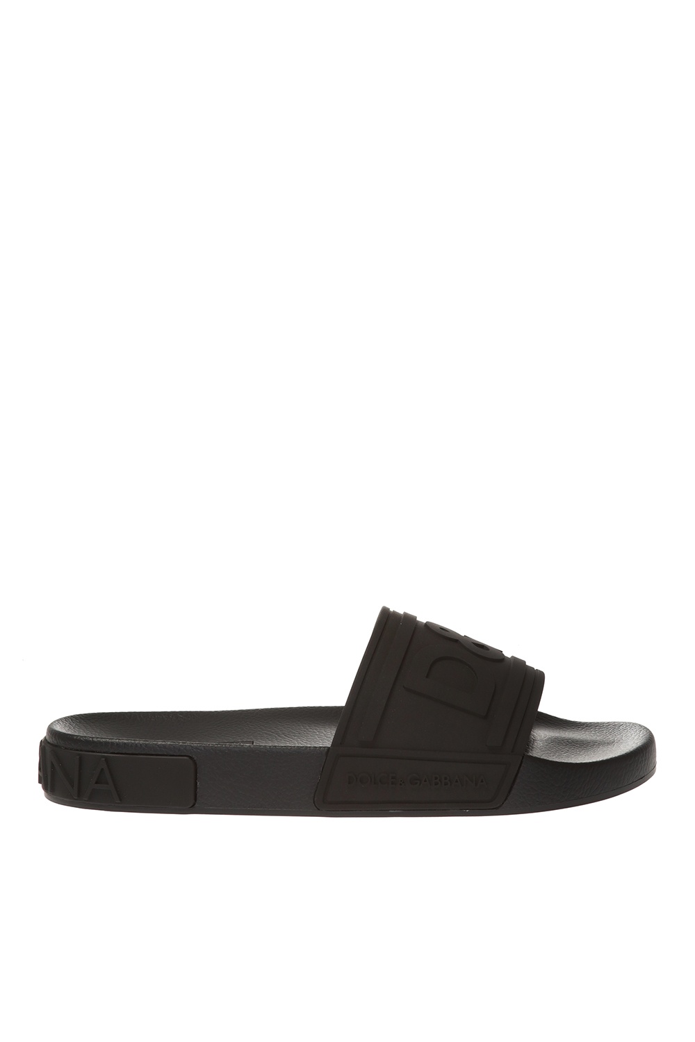 dolce and gabbana slides white