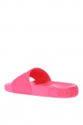 Dolce & Gabbana neon Slides with logo