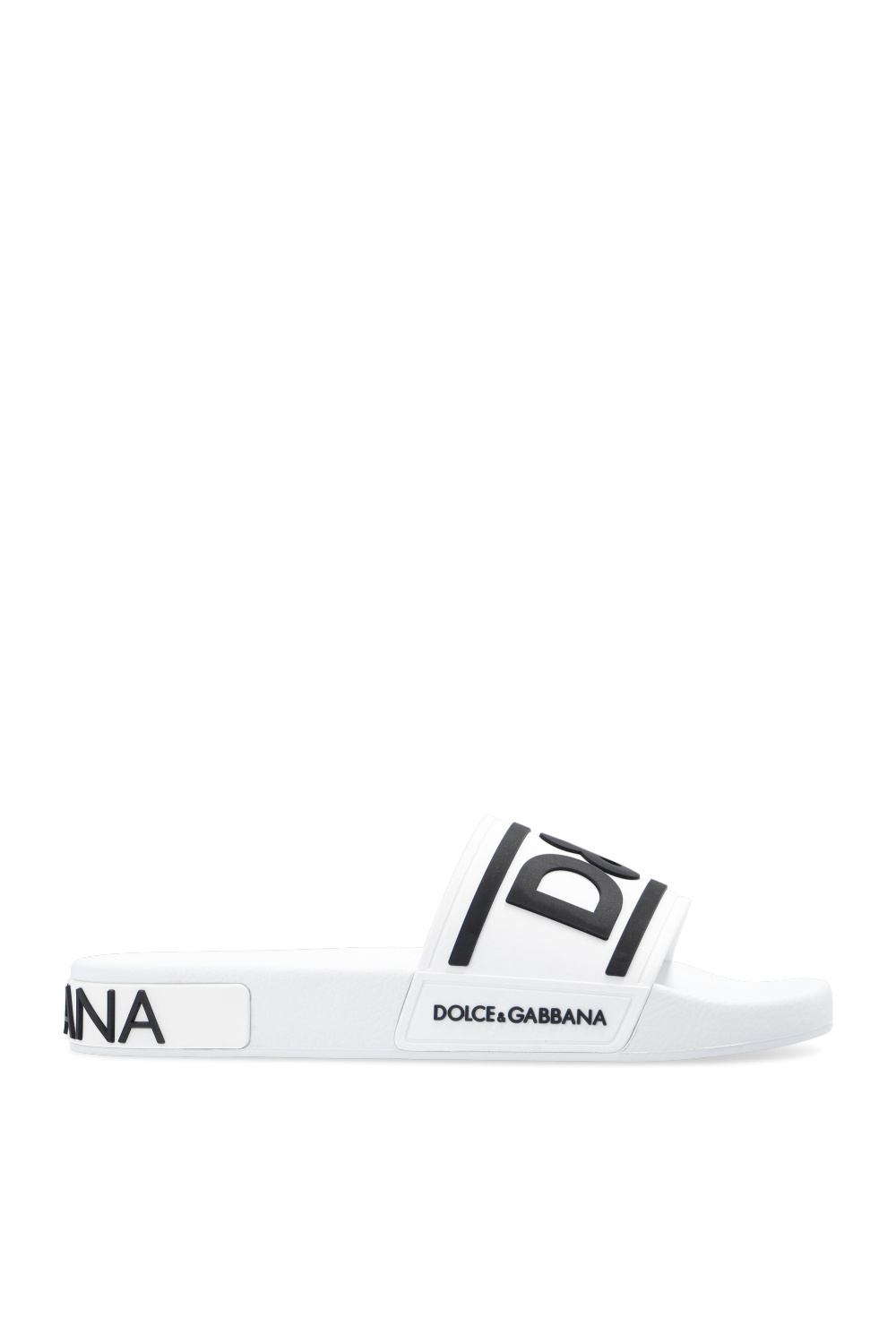 dolce Corte & Gabbana ‘Ciabatta’ slides with logo