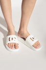 Dolce & Gabbana WHITE Slides with logo