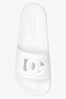 Dolce & Gabbana WHITE Slides with logo