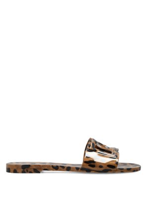 Animal print slides od Dolce & Gabbana