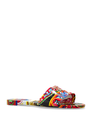 Dolce & Gabbana Mules with 'Carretto' print