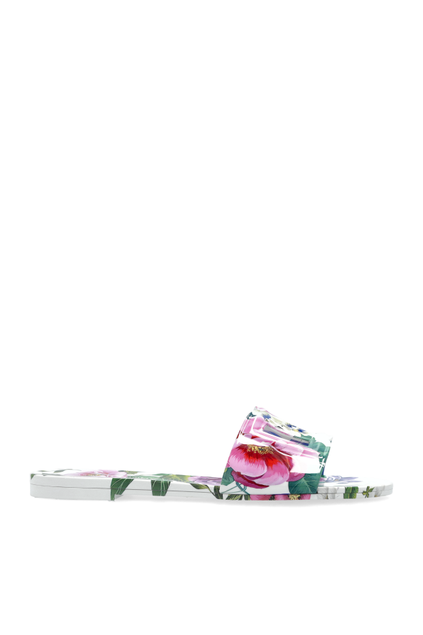 Slippers with logo, zdjęcie 1 Slippers with logo od Dolce & Gabbana