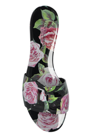 Dolce & Gabbana Slides mit Logo