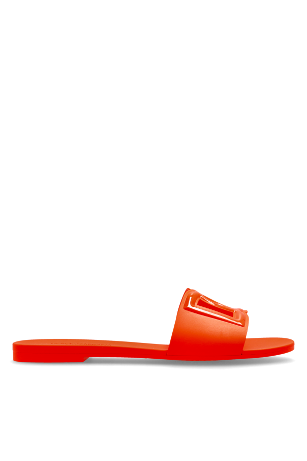 Rubber flip-flops with logo od Dolce & Gabbana