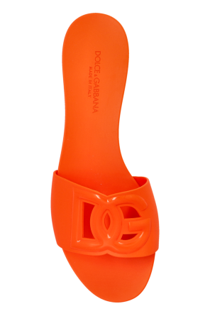 Dolce & Gabbana Rubber flip-flops with logo