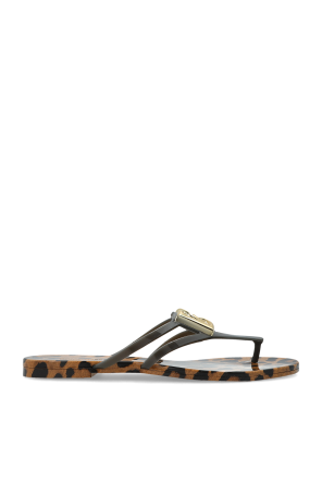 Chanclas de goma con logo