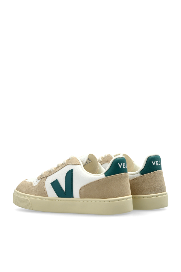 Veja Kids Sneakers SMALL V-10 LACES CHROMEFREE LEATHER