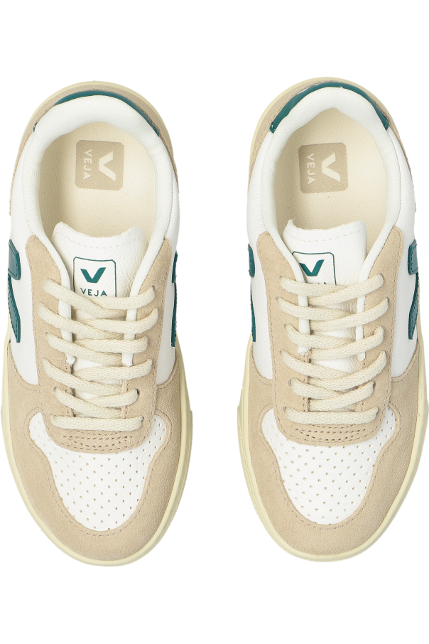 Veja Kids Sneakers SMALL V-10 LACES CHROMEFREE LEATHER