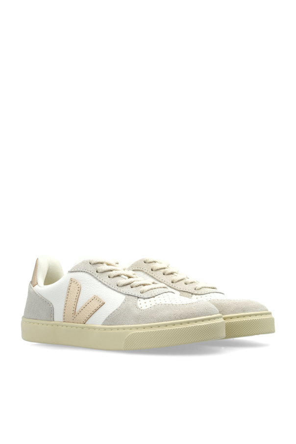 Veja Kids Sneakers SMALL V-10 LACES CHROMEFREE LEATHER