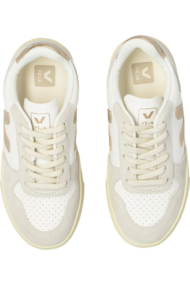 Veja Kids Sneakers SMALL V-10 LACES CHROMEFREE LEATHER