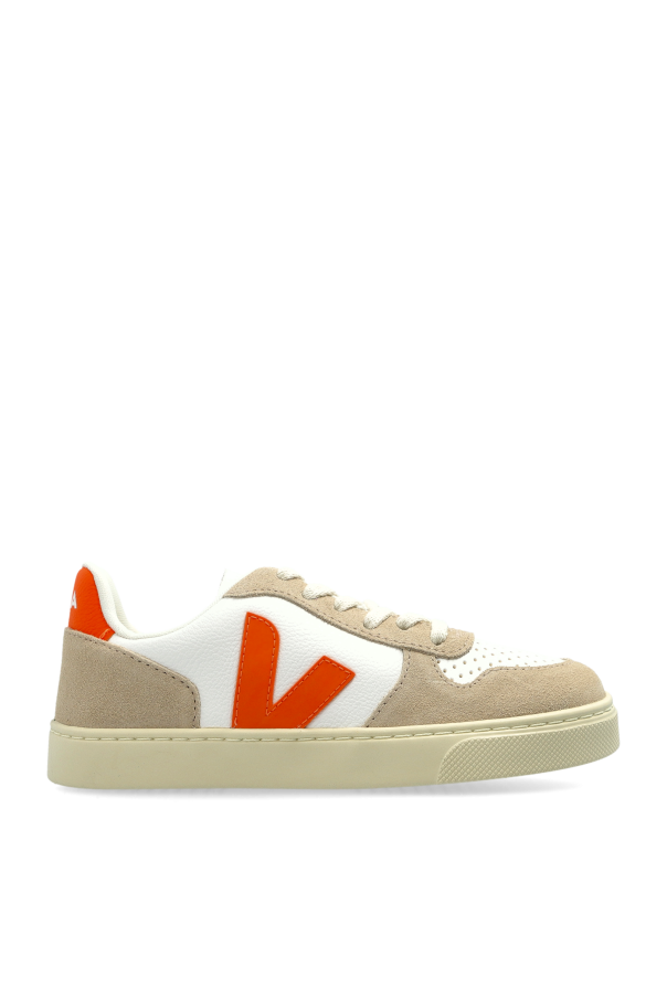 Veja Kids Sneakers SMALL V-10 LACES CHROMEFREE LEATHER