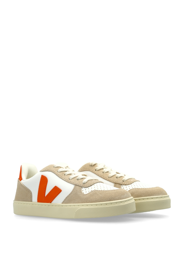 Veja Kids Sneakers SMALL V-10 LACES CHROMEFREE LEATHER