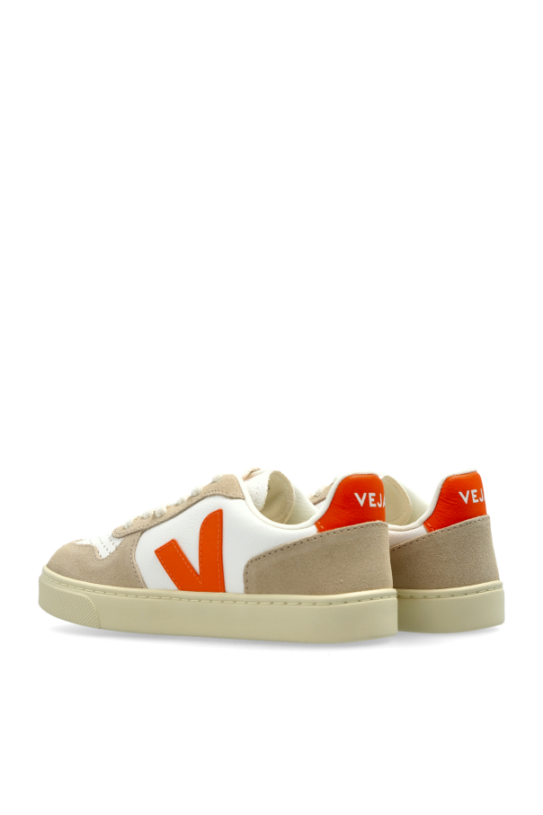 Veja Kids Sneakers SMALL V-10 LACES CHROMEFREE LEATHER