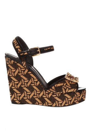 ‘bianca’ wedge sandals od Dolce & Gabbana