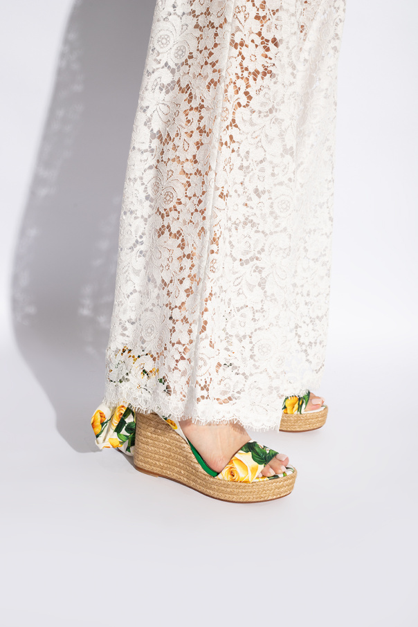 Dolce & Gabbana Wedge sandals
