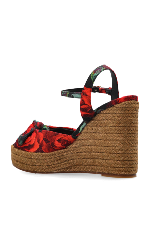Dolce & Gabbana Sandały na koturnie
