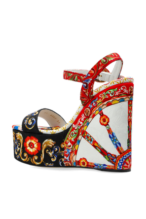 Dolce & Gabbana ‘Carretto’ platform sandals