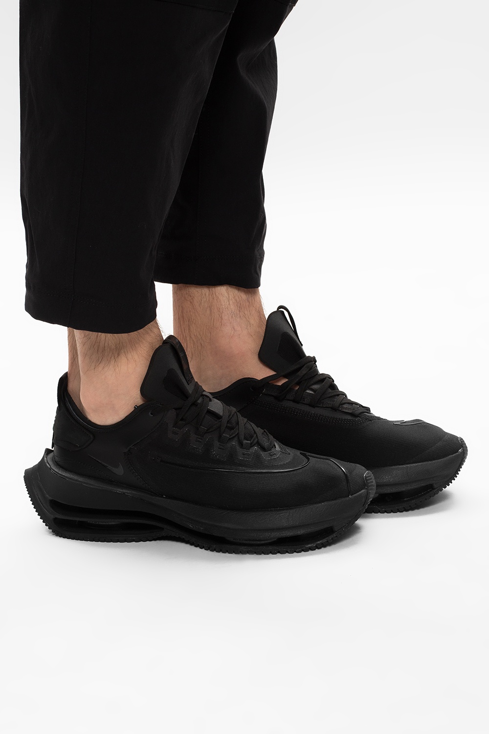 nike zoom double stacked black