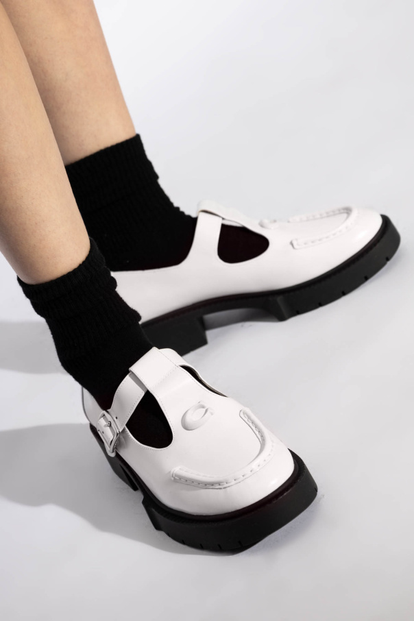 Coach Zapatos de cuero tipo mocasines