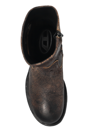 Diesel Leather ankle boots `D-HAMMER`