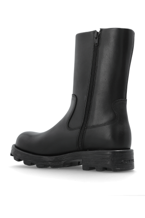 Diesel Leather ankle boots `D-HAMMER`