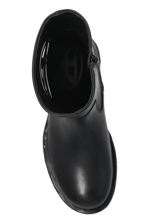 Diesel Leather ankle boots `D-HAMMER`