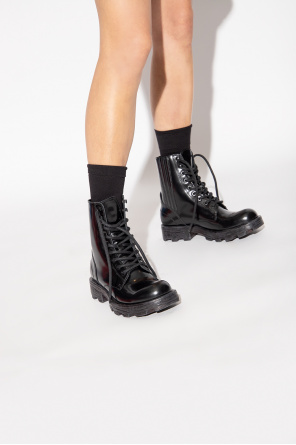 ‘d-hammer’ leather boots od Diesel