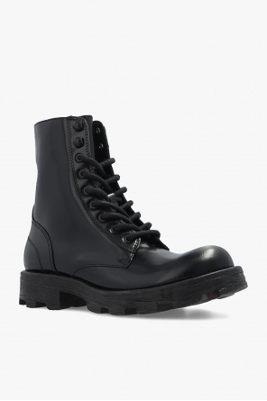 Diesel ‘D-HAMMER’ leather boots