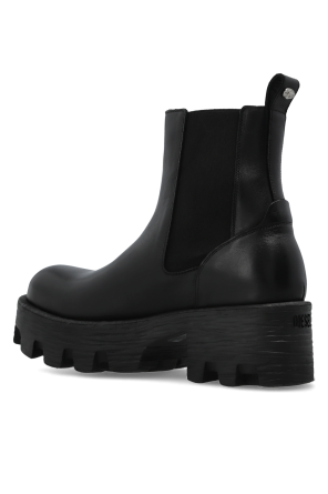 Diesel Chelsea boots on the 'D-HAMMER' platform