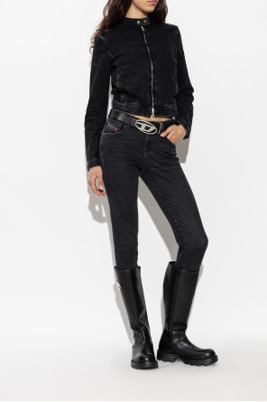 Diesel Leather boots `D-HAMMER`