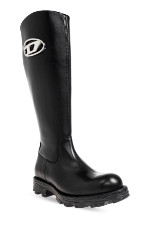 Diesel Leather boots `D-HAMMER`