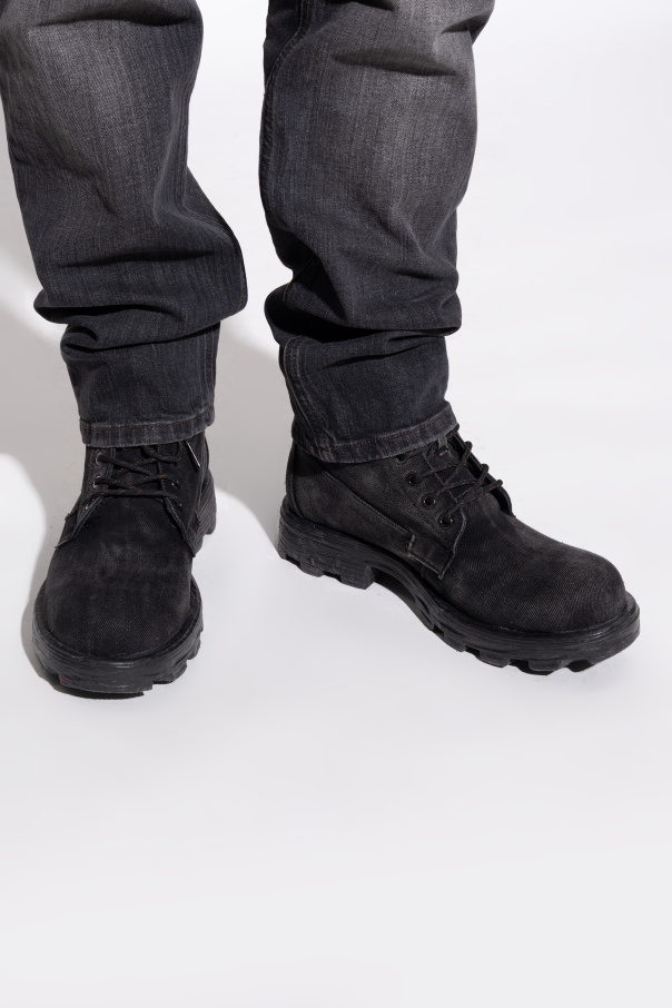 Diesel Stiefel über dem Knöchel `D-HAMMER LACE UP`