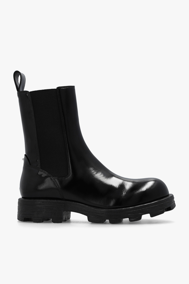 Diesel ‘D-HAMMER’ leather ankle boots