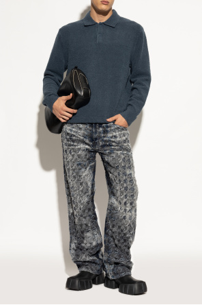 Diesel Leather ankle boots ‘D-TEX BT’