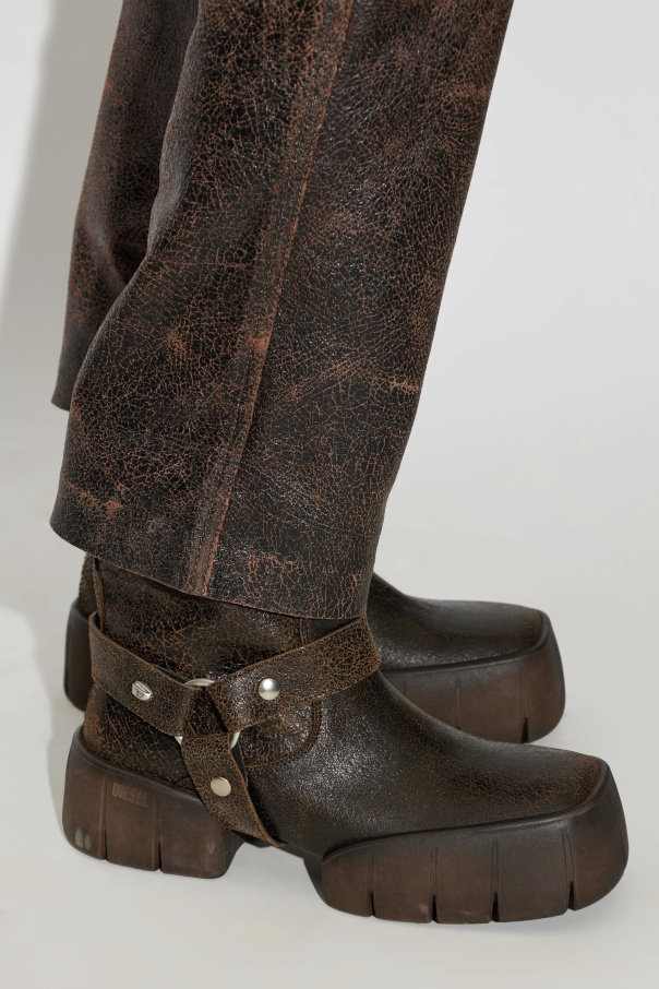 Diesel Platform ankle boots ‘D-TEX TU’