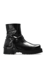 Diesel BLACK 'D-TEXAN' ankle boots