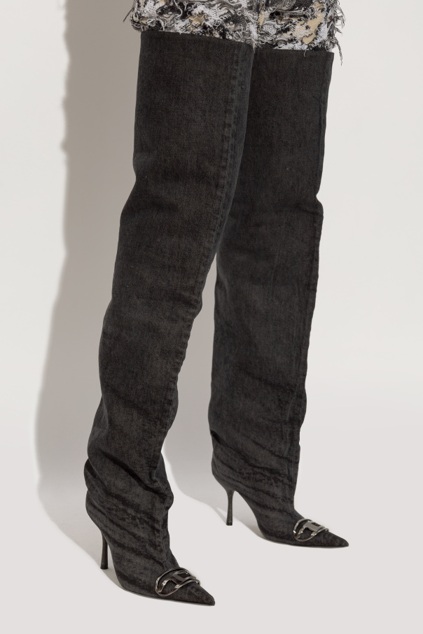 Diesel Botas vaqueras de mezclilla "D-VENUS"