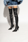 Diesel BLACK ‘D-VENUS’ heeled boots