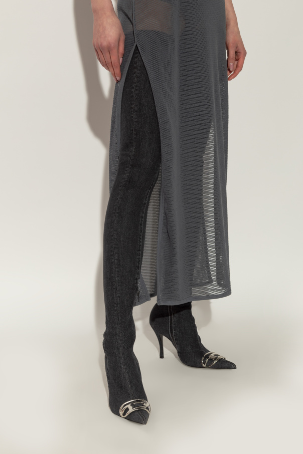 Diesel Denim heeled boots D-VENUS TBT